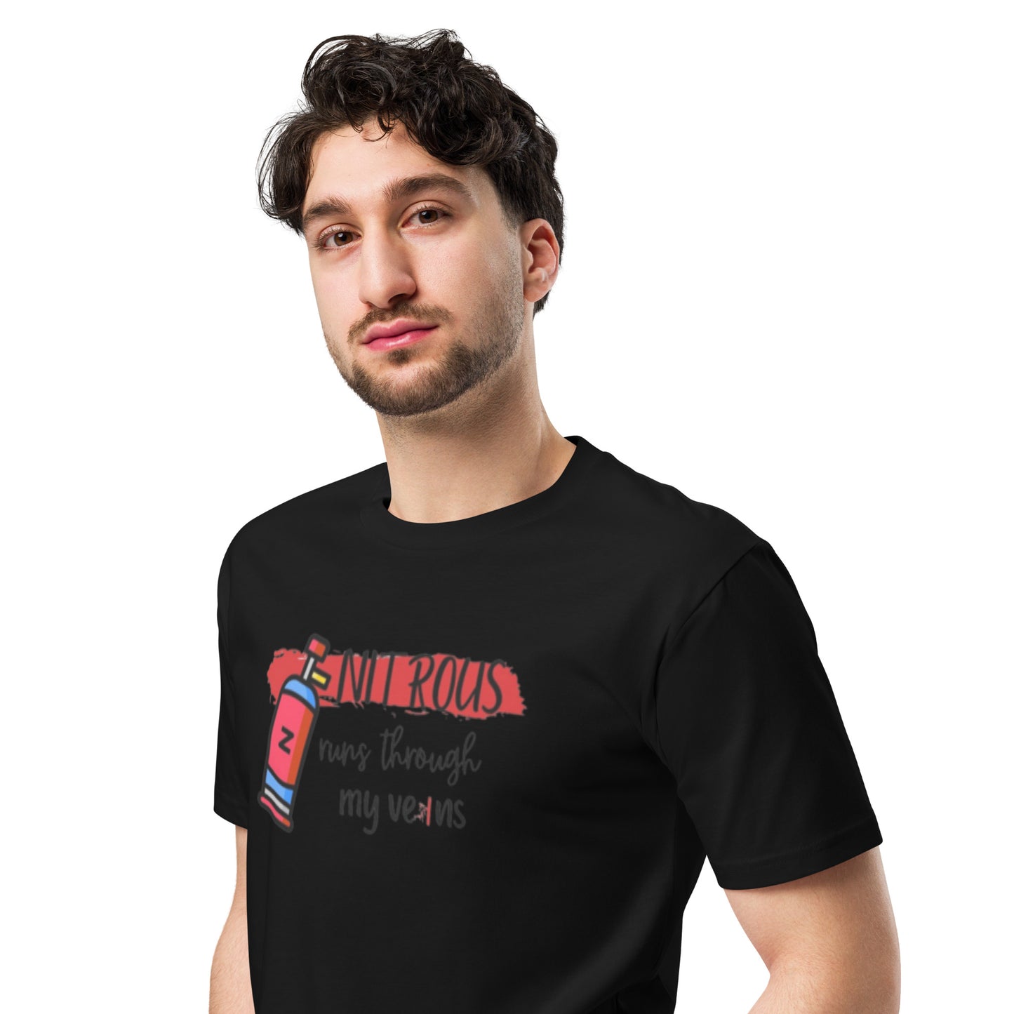N2O Stay Gassed Up premium t-shirt